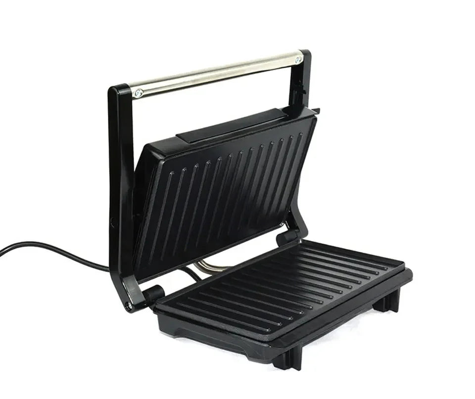 XEOLEO Electric Steak Machine 750W Panini Sandwich Maker Multifunctional Breakfast Maker Mini Barbecue Sausage Steak Gril Machin.