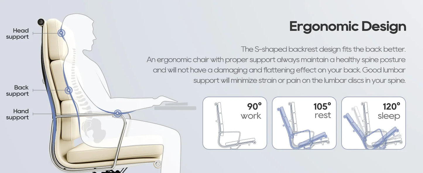 Büro Gasts tuhl gepolsterte Leder bequeme Empfangs stühle mit Rädern verstellbare drehbare rollende Büros tühle