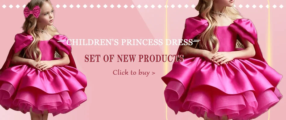 Prinzessin Mädchen Kommunion Geburtstags feier Tanz Leistung Pailletten schwarz Kleid Mädchen Hochzeit Brautjungfer Party Langarm Kleid.