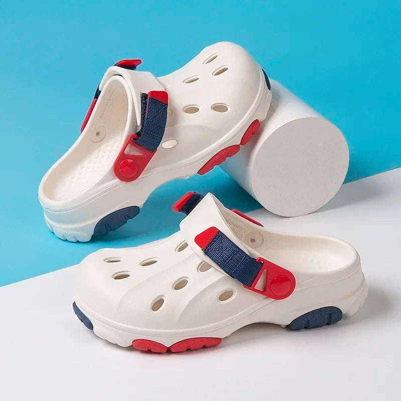 Children Shoes Boy Sandals Summer Cute Summer Clogs 3 To 7 Years Kids Indoor House Shoes Sneaker Casual Sports Boy Slipper Shoes.