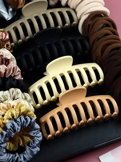 Brown Hair Accessories for Woman Set Ponytail Holders Variety Hair Clips Hair Scrunchies HairBands Scrunchy HairTies.