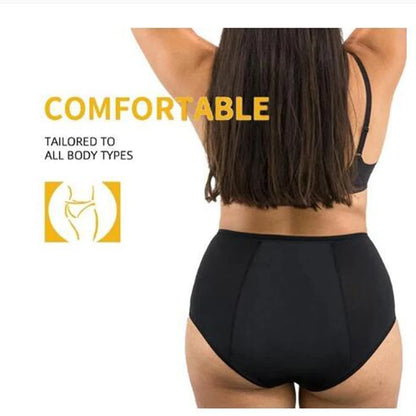 10pcs Leak Proof Menstrual Panties High Waist Women Period Underpants Plus Size 8XL Physiological Waterproof Briefs Wholesale.