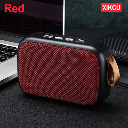 XIKCU TWS Bluetooth Speakers Portable Outdoor Oxford Loudspeaker Wireless Column 3D Stereo Music Player Surround Hifi sound Box.