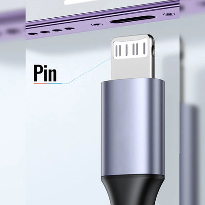 Lightning To 3 5 MM Jack AUX Cable Adapter For iPhone 12 13 14 Pro Adapter Headphone Connector Audio Splitter iphone accessories.