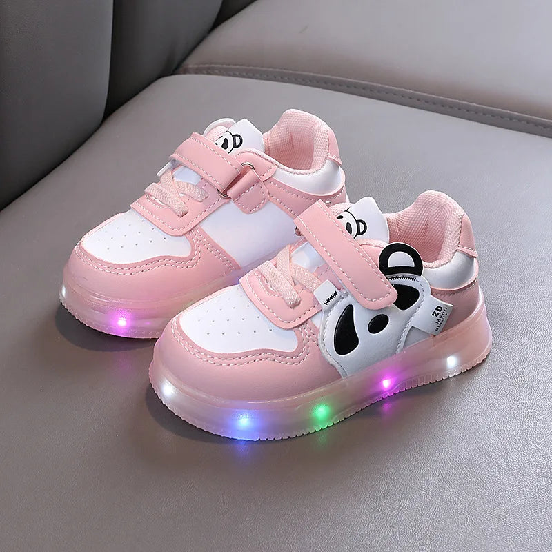 Child Fashion Sport Shoes Kids Outdoor Casual Spring Light Running Shoes Boys Girls Soft Bottom Breathable Flats Infant Shoes