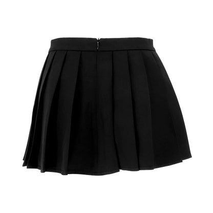 Sexy Mini Skirt Women New Summer Black Fashion Zipper Partywear Casual Slim Pleated Skirt Elegant Versatile Sexy Female Skirt.