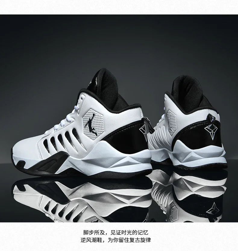 2024 Men Basketball Shoes Outdoor Sports Shoes Male Trendy Sneakers Wear Resistant Rubber Sole Basketball Shoes unisex 36-45