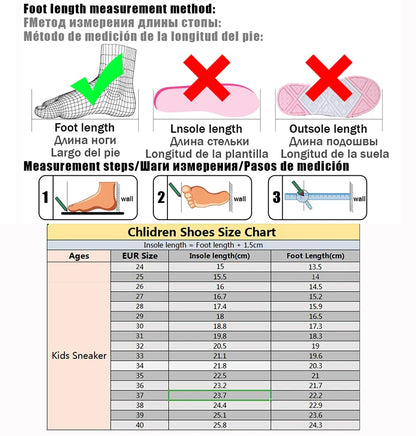 Children's Sneakers 2025 Light Athletic Kids Running Shoes Fashion Girls Boys Shoes Outdoor Casual Snekaker Walking Shoes New.