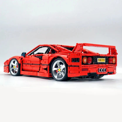 4026PCS Technical LOX Edition F40  Assembly MOC 140629 Building Block Car Supercar Model Adult High Difficulty Racing Toys.