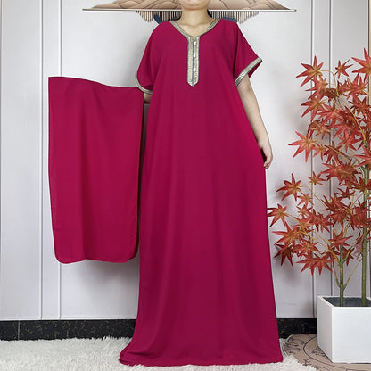 Neue Sommer-Kaftan-Abaya 2023, afrikanische Kleider für Frauen, traditionelle Kleidung, Islam-Gebetskleidung, Türkei, muslimische lose Robe, Ramadan