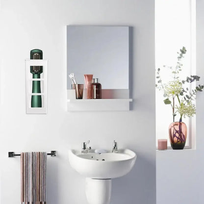 Haar werkzeug Organizer Wand bürsten halter verwenden punsch freie Hüften p/s multifunktion ale Organizer Rack morden Badezimmer regale