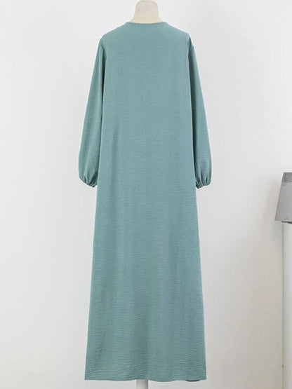 Muslim Women Dubai Abaya luxury kebaya Solid Color Long Dress Modest Ramadan Robe kaftan Femme musulmane african Islam Clothing.