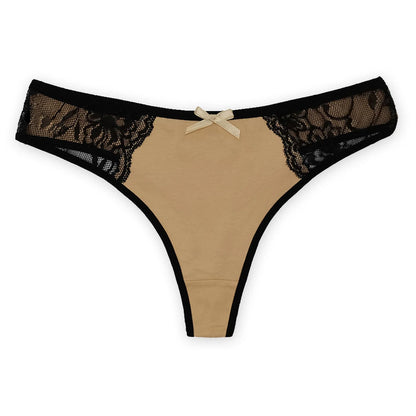 Ladies Cotton Thongs Panties Women Culottes Sexy G Strings Female Underwear Lingerie Comfort Soft Low Rise Tangas 5 pcs/lot.