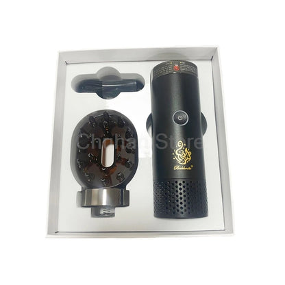 ChuHan Arabic Electric Aroma Diffuser Comb And Car Incense Burner 2 in 1 Rechargeable Portable USB Type C Environment Aromatizer.