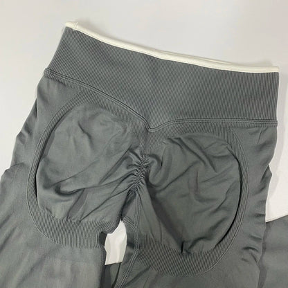 VEQKING Hip Lift Women Yoga Pants Seamless Ignite Sultpt Sports Leggings Scrunch Butt Gym Fitness Tights Elastic Workout Pants.