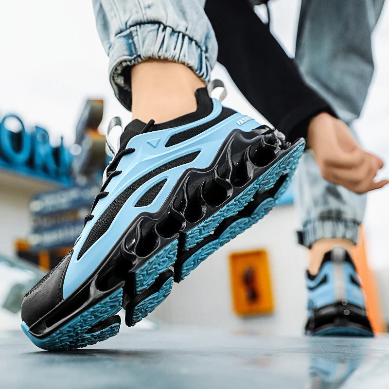 YRZL Mens Athletic Shoes 2025 Breathable Running Shoes Men Lightweight Sneakers Comfortable Walking Shoes Anti Slip Sports Shoes.