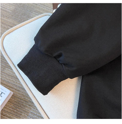 175kg plus size Damen büste Frühling Herbst lose Langarm bedrucktes Sweatshirt Top schwarz rosa 6xl 7xl 8xl 9xl 10xl 11xl