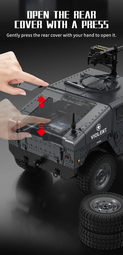 2.4G 1:14 RC Crawler 4WD Remote Control Car Simulation Military Model JJRC C8835 RC Car Offroad Climbing Vehicle Toys Gifts.