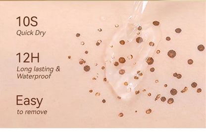 Natural Freckle Pen Waterproof Simulation Fake Spot Makeup Tool Lasting Waterproof Face Dot Spot Pen Eyeliner Korean Cosmetics.