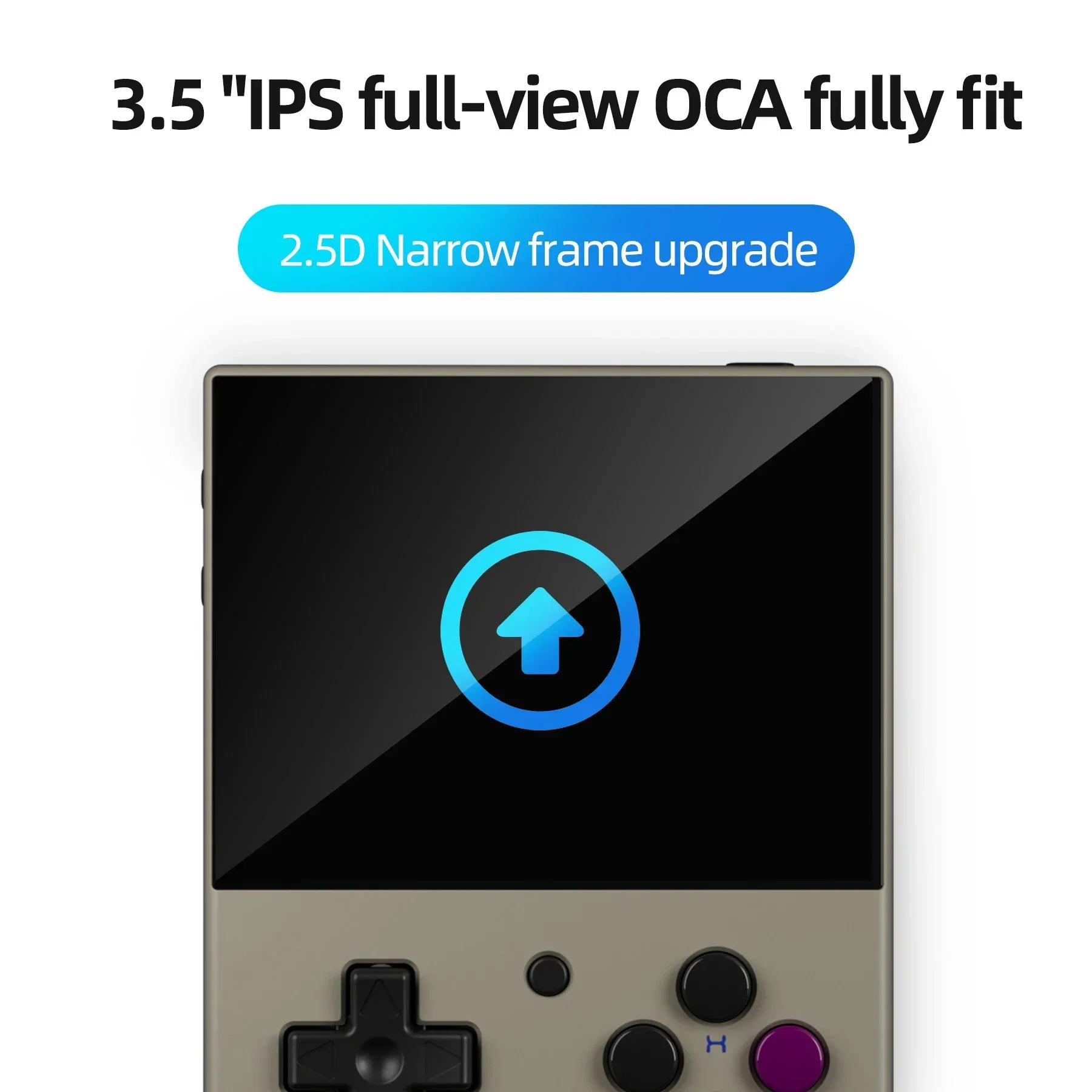 MIYOO Mini Plus Portable Retro Handheld Game Console V2 Mini+ 3.5 Inch IPS Screen Classic Video Game Console Linux System Gift.