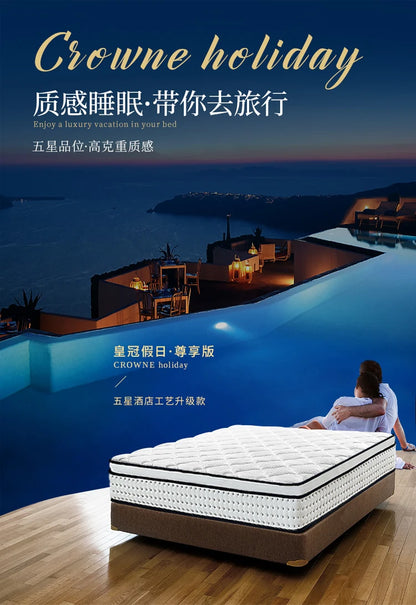 Naturlatex-Matratze 180 x 200 feste Luftmatratze King Double Colchones De Cama Cochao Casal Möbel für Schlafzimmer