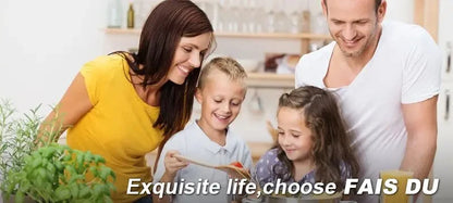 FAIS DU Food Storage Jar With Lid Kitchen Container Kitchen Organizer Stackable Dustproof Moisture Resistant Kitchen Accessories.