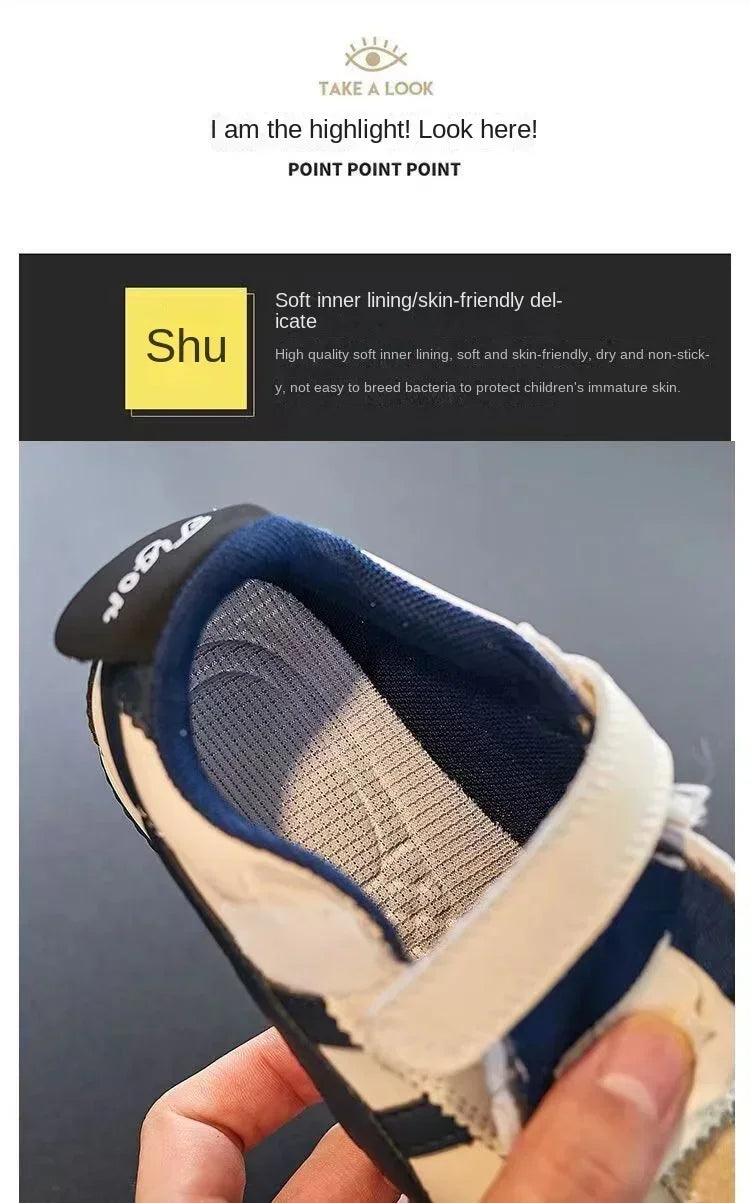 Children's Sneakers Boys Lightweight Breathable Sport Running Shoes Girls Soft Bottom Casual Shoes Student Shoes.