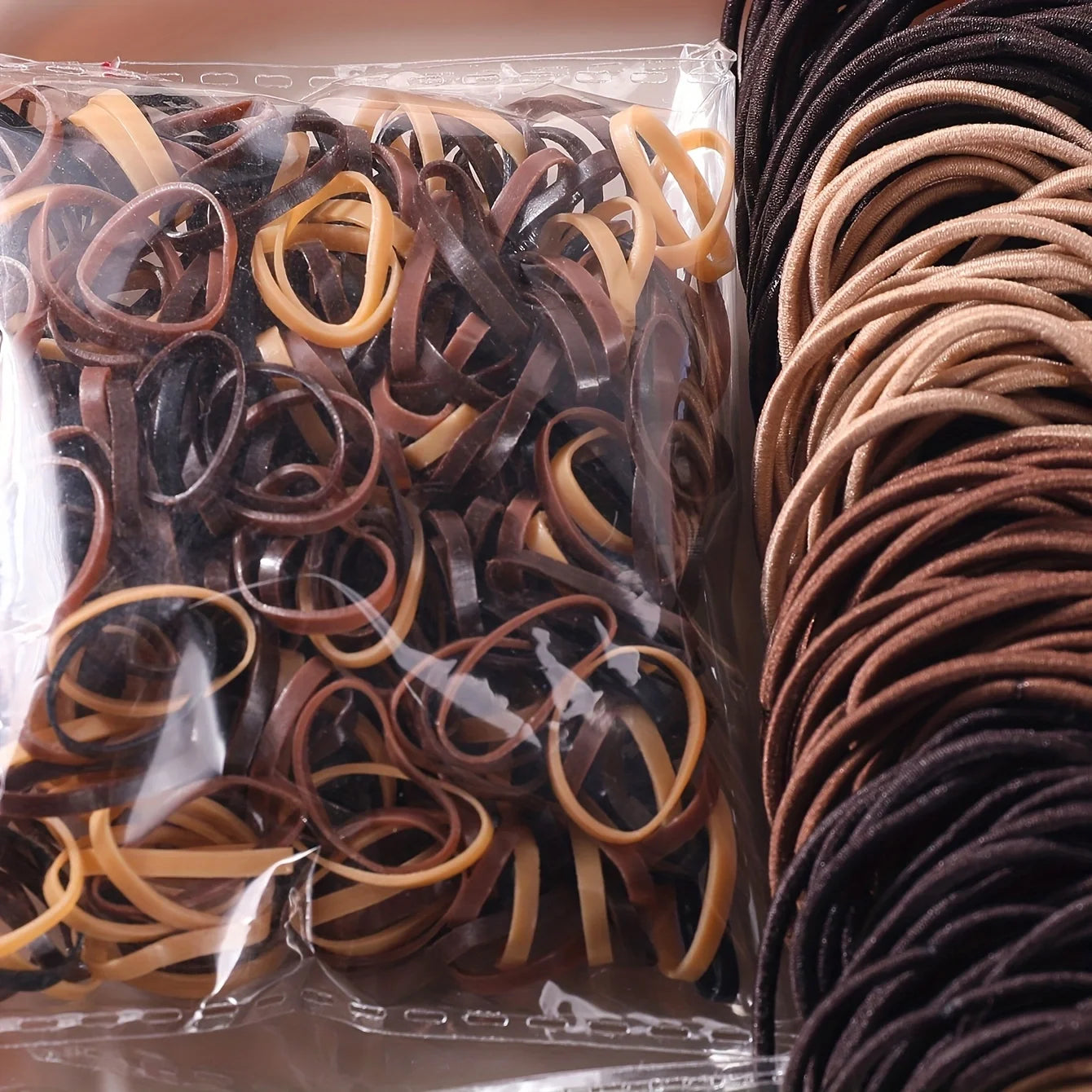 1109Pcs Hair Accessories Set for Women Seamless Ponytail Holders Scrunchies Elastic Hair Ties Girls Variety Hair Bands.