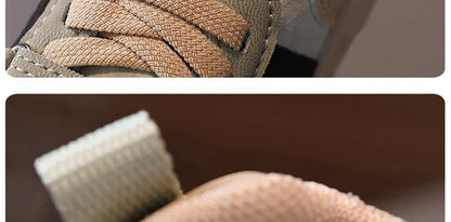 2025 Designers Kid's Sneakers PU Leather Waterproof Infant Baby Toddler Shoes Ergonomics Girl's Sneakers Children's Sport Shoes.