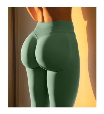 TKITK Leggings Women Seamless Sports Yoga Pants Low Ribbed Band Gym clothes Fitness Workout wear Scrunch Bum Tights.