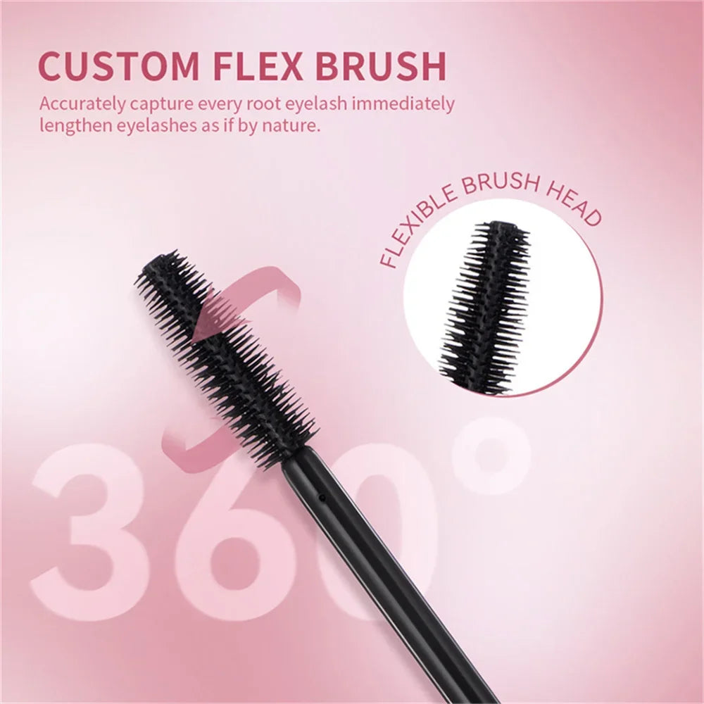 Mascara Eyelashes Lengthening Waterproof Long Lasting Silky Lash Black Eyelashes Extension Make Up Beauty Eye Korean Cosmetic.