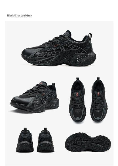 Xtep Flame 5.0 Men's Cotton Shoes 2024 Winter Comfortable Lightweight Heightening Rabbit Fur Warm Retro Casual Shoe 976419370048