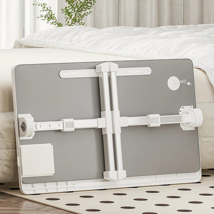 Ai Mu Xianshen Computertisch, Bettplatte, zusammenklappbar, einfach, für Zuhause, Schlafzimmer, Sitzboden, Erkerfenster, Laptop, Büro, kleines Schreibtischbrett