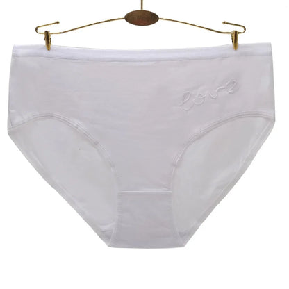 Panties Plus Size Cotton Underwear Women Briefs Woman Knickers Lady Lingerie Girl intimate Large 3 Pieces/Lot.