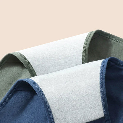 High Waist Period Underwear for Women Leakproof Cotton Menstrual Panties Plus Size 4XL Anti-Odor Absorbent Physiological Briefs.