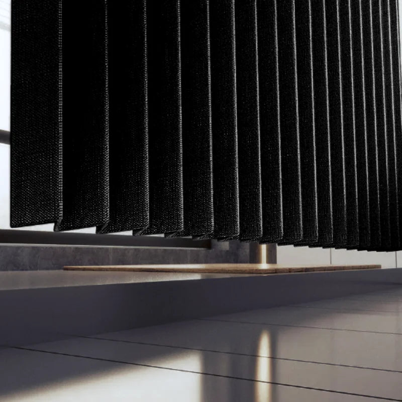 Hochgewichtiger, leinenähnlicher, gefalteter Badvorhang, Heimdekoration, Vorhang, Badezimmervorhang, Küchenschrankvorhang, kommt mit passenden Haken