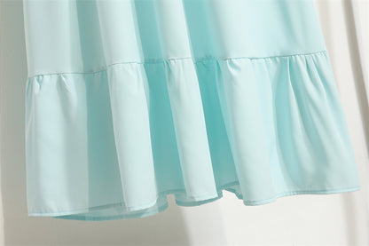 Frühling Herbst Mode weibliche Vestidos solide volle Ärmel O-Ausschnitt lässig Chiffon Kleid Frauen muslimischen langen Kleid Maxi kleider