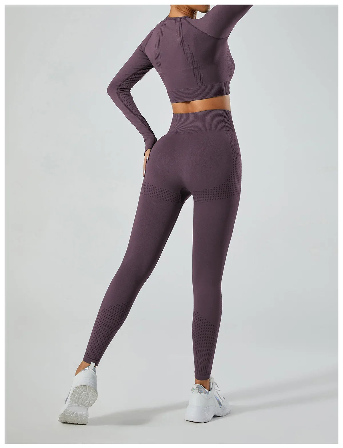 Seamless Cross-Border Running Sports Top Breathable Fitness Jacket Training Quick-Dry Outerwear Long Sleeve Yoga Wear For Women.