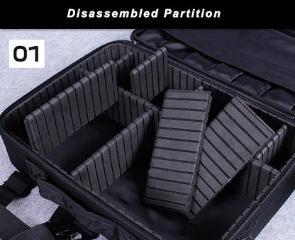 New Oxford Cloth Makeup Bag For Women Waterproof Large Capacity  Travel Cosmetic Case.