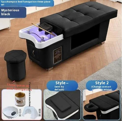 XinSheng Shampoo-Bett, Friseursalon, Betten, Kopf, SPA, Begasungsmaschine, Massagetisch, Freizeit- und Gesundheitsgeschäft, kommerzielle Möbel