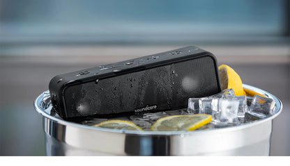 (EU stock) Soundcore 3 from Anker, Bluetooth 5.0 loudspeaker, 24H playing time, IPX7 waterproof, stereo sound with titanium membrane, Bas.