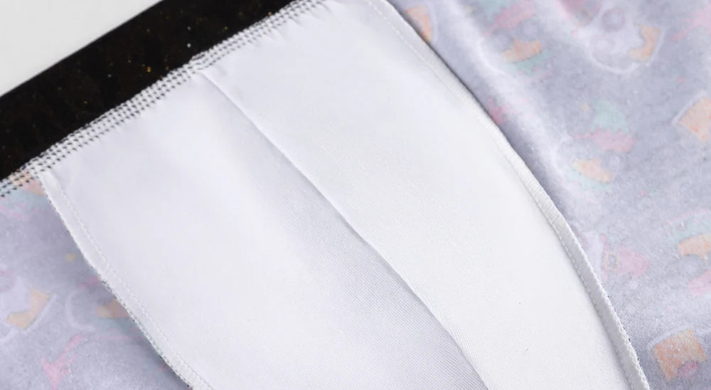 4 stücke Weihnachten Schlüpfer der Männer Baumwolle Shorts Marke Druck Männer Unterhosen Brief Bund Boxer Briefs Sexy Unterwäsche Männer Boxer