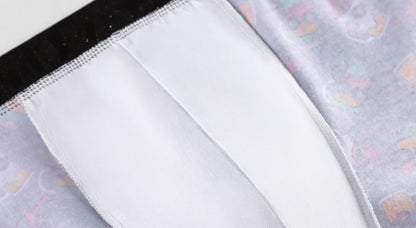 4 stücke Weihnachten Schlüpfer der Männer Baumwolle Shorts Marke Druck Männer Unterhosen Brief Bund Boxer Briefs Sexy Unterwäsche Männer Boxer