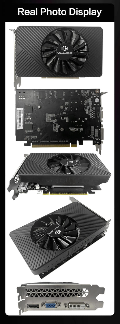 MLLSE GTX 750Ti 4GB Graphics Card GDDR5 128Bit HDMI DVI VGA PCI-E 3.0 Geforce GPU Gtx 750ti Gaming Video Card Placa De Video.