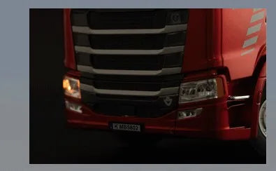 HUINA 1/18 19CH RC Truck 1501 770S Scania Alloy Tractor 2.4G Remote Control Engineering Trailer Truck with Light and Sound Toys