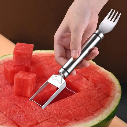 Stainless Steel Windmill Watermelon Cutter Artifact Salad Fruit Slicer Cutter Tool Watermelon Digger Kitchen Accessories Gadgets.