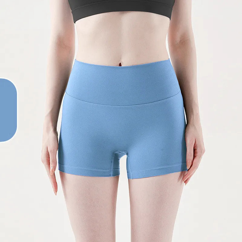 Summer Women's Yoga Shorts High Waist Sport Shorts Fitness Push-Up Tights Booty Short Pants Gym Shorts Cycling Shorts Female