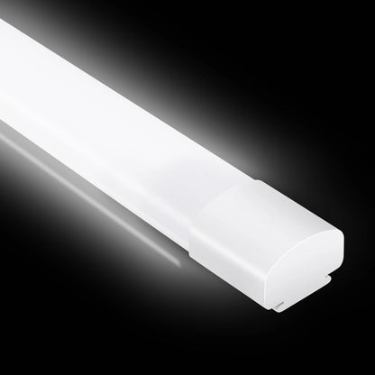 120cm LED Wet Room Light, 36W 4000K Neutral White, IP65 Waterproof Tube for Garage, Cellar, Workshop, Office, Bathroom.