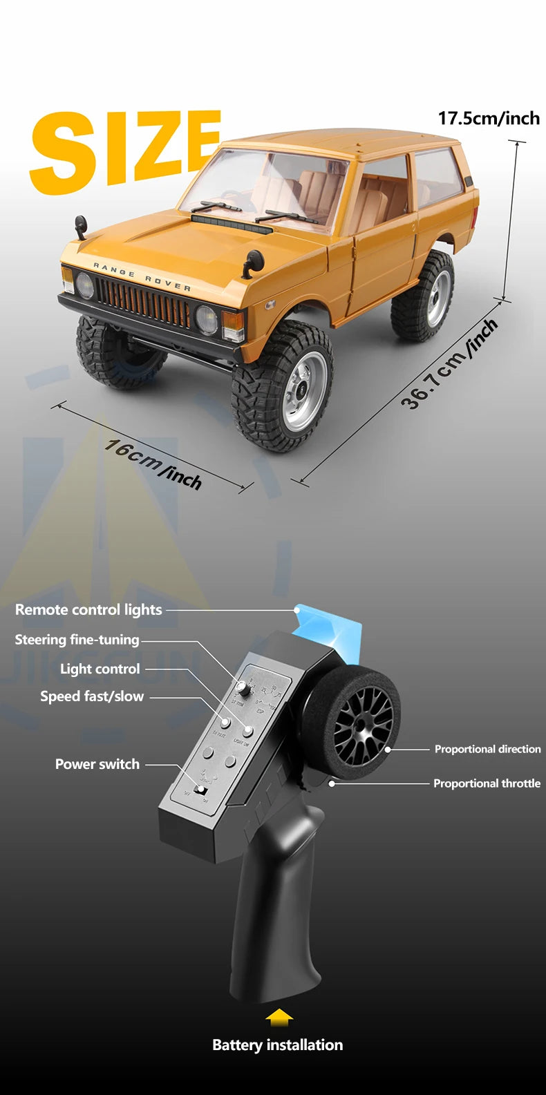NEW 1/12 MN168 Rc Car MN Model 4WD Remote Control Crawler Off Road Vehicle Electric Climbing Car Toys for Children Adults