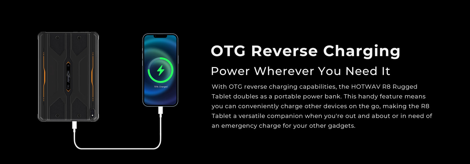 HOTWAV R8 Rugged Tablet 10.1'' HD+ Display 10800mAh Massive Battery Pad Android 14 OS Octa-core 4GB 128GB Tablet PC Global.